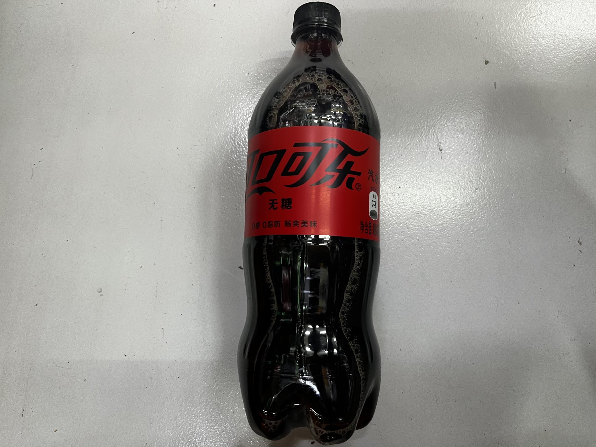 可口可乐888ml/瓶（无糖）