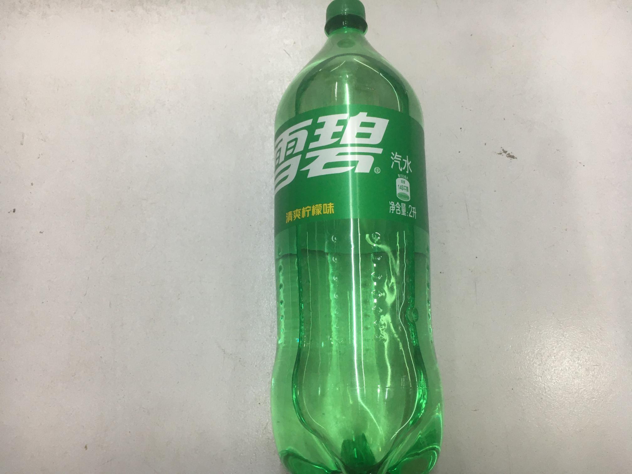 雪碧2升/瓶(清爽柠檬味)