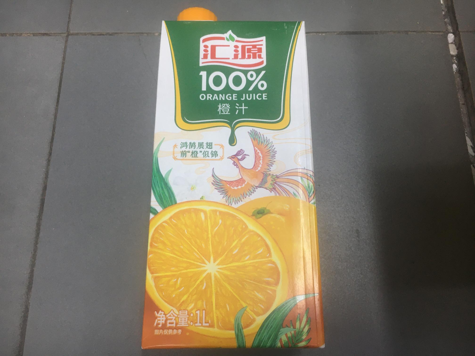 汇源橙汁1升/瓶