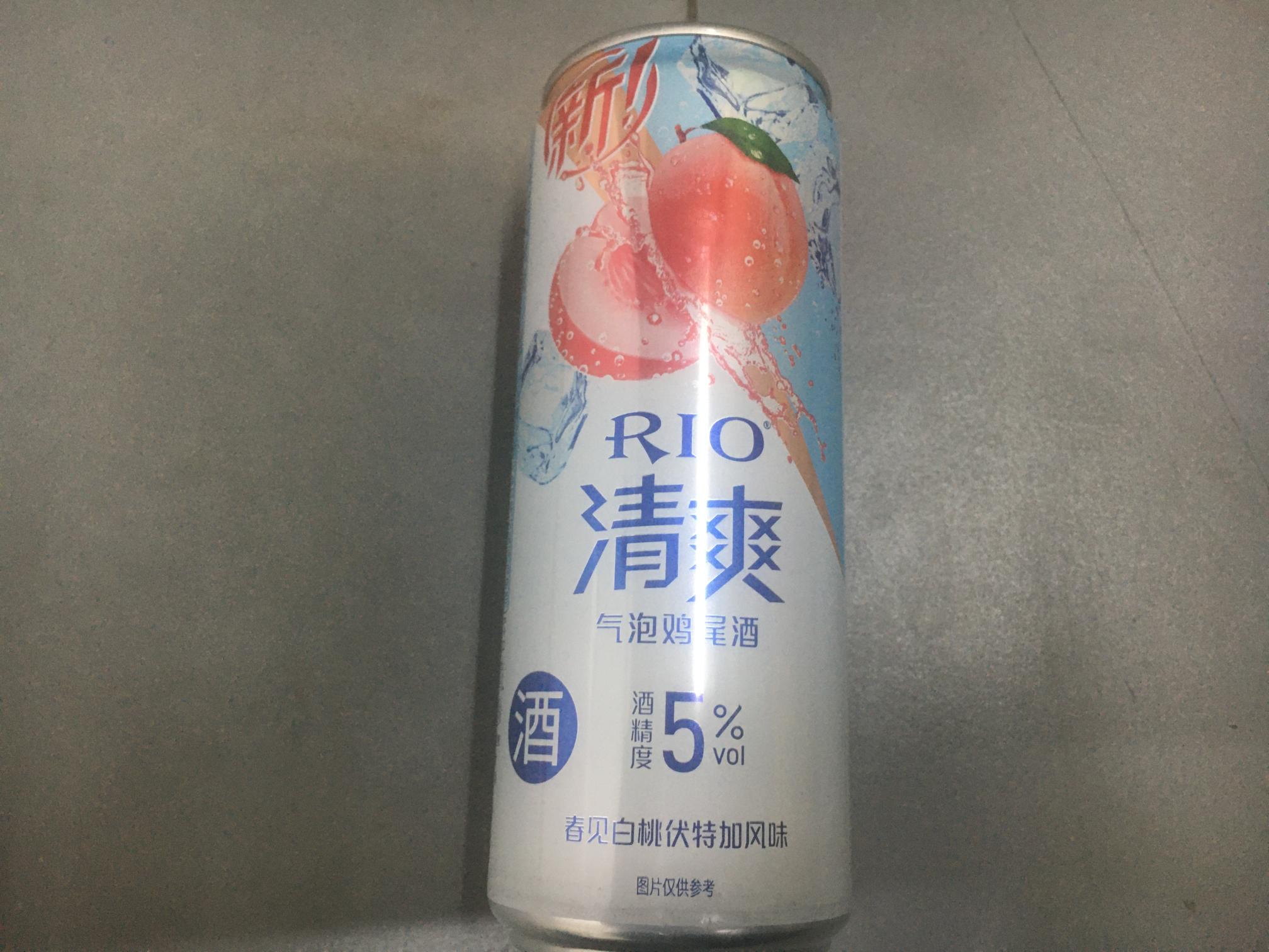 RIO清爽气泡鸡尾酒330ml/听(春见白桃伏特加)