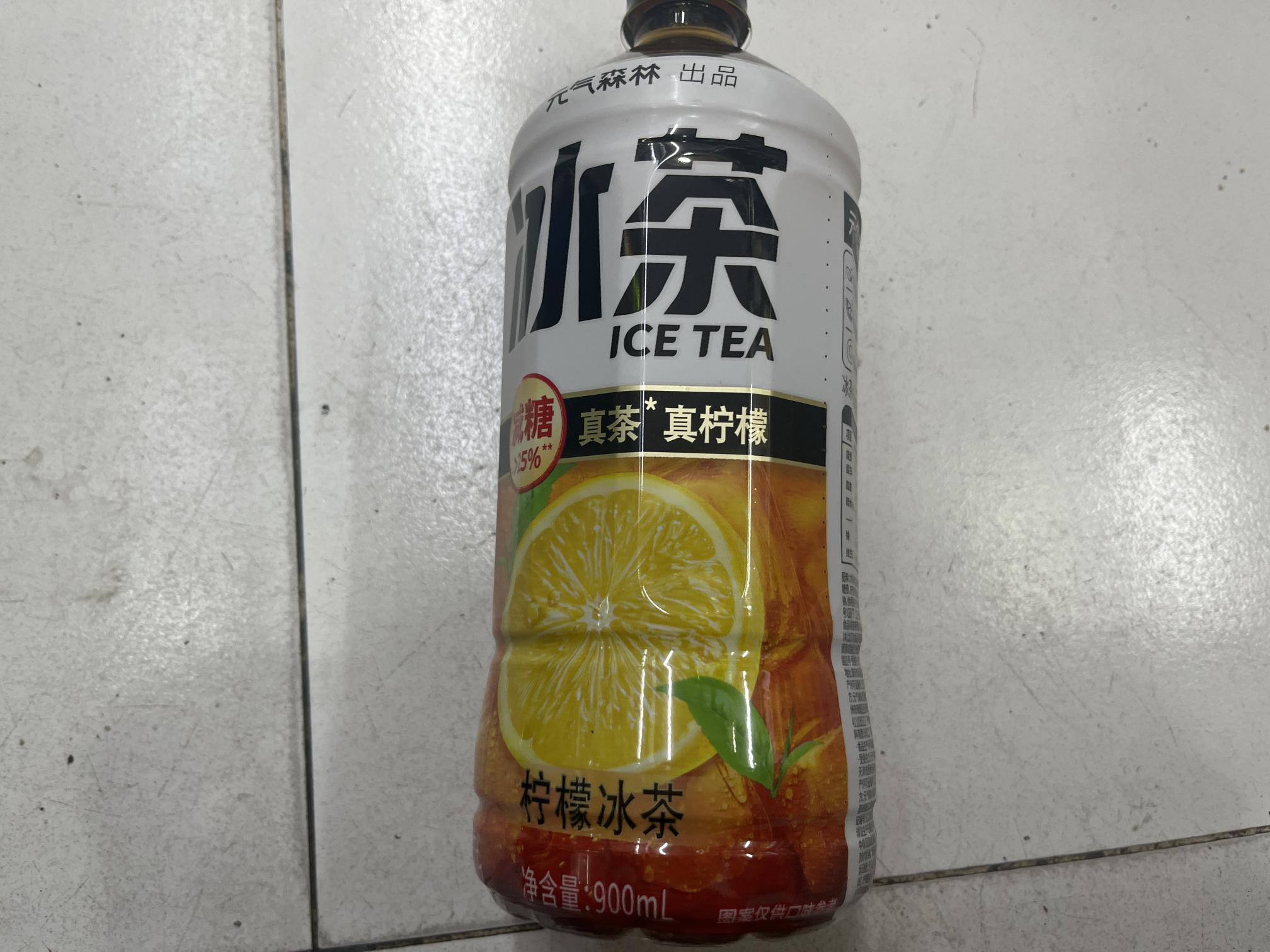 元气森林冰茶900ml/瓶（柠檬冰茶）